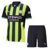 Officiële Voetbalshirt + Korte Broek Manchester City Uit 2024-25 - Kids